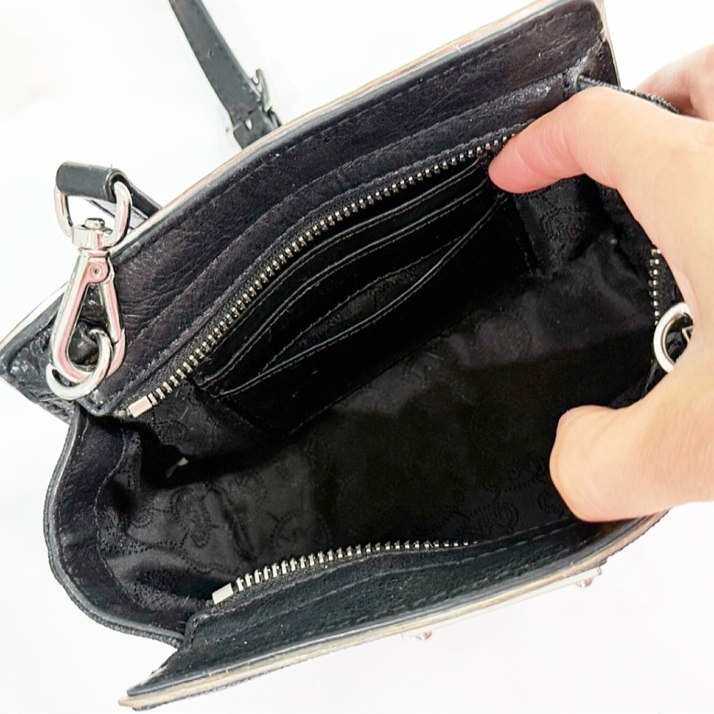 Michael Kors Selma Small Black Saffiano Leather Crossbody - Picture 3 of 13